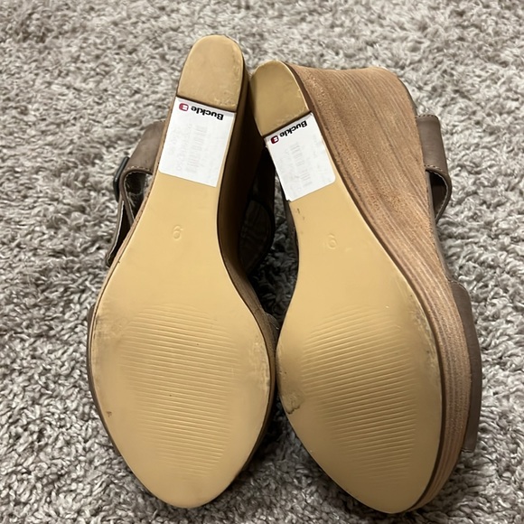 London Rag wedges Sz 9 - Picture 5 of 6